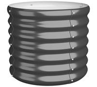 Prolenta Premium - Bac à plantes Acier revêtu par poudre 40x40x36 cm Anthracite