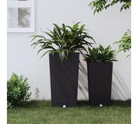 Prolenta Premium - Bac à plantes avec insert amovible Anthracite 21/49 L PP