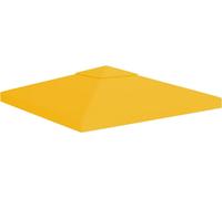 Prolenta Premium - Bâche de toit de pavillon avec conduit de cheminée 310 g/m² 3x3 m Jaune