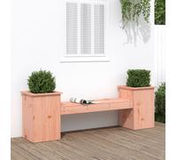 Prolenta Premium - Banc de jardin avec bacs à plantes 184,5x39,5x56,5cm bois de douglas