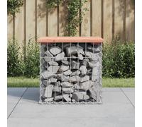 Prolenta Premium - Banc de jardin en gabions 43x44x42 cm bois massif douglas