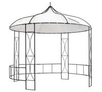 Prolenta Premium - Belvédère 300 X 290 Cm Blanc Rond Blanc