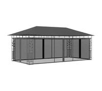 Prolenta Premium - Belvédère Avec Moustiquaire 6x3x2,73 M Anthracite Anthracite