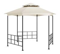 Prolenta Premium - Belvédère Avec Parois 3,1x2,7 M Crème Crème