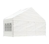 Prolenta Premium - Belvédère Avec Toit Blanc 5,88x2,23x3,75 M Polyéthylène Blanc