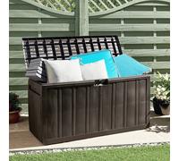 Prolenta Premium - Boîte à coussins marron 117x45,5x57,5 cm 270 L