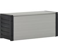 Prolenta Premium - Boîte à déchets grise 85x34x40 cm