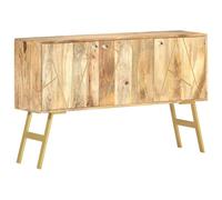 Prolenta Premium - Buffet 118x30x75 cm Massivholz Mango