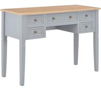 Prolenta Premium - Bureau Gris 109,5 x 45 x 77,5 cm Bois
