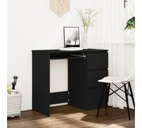 Prolenta Premium Bureau noir 90x45x76 cm bois composite