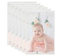 Prolenta Premium - Cadre photo Collage 5 pcs. pour mur table argenté 70x90 cm MDF