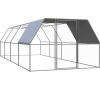 Prolenta Premium - Cage à poules d'extérieur 3x8x2 m Acier galvanisé