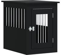 Prolenta Premium - Cage pour chien style meuble noir 45x62x59 cm bois composite