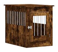 Prolenta Premium - Cage pour chiens style meuble chêne fumé 55x80x68 cm bois composite
