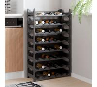 Prolenta Premium - Casier à vin pour 48 bouteilles PP Empilable