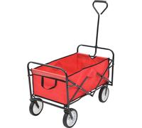 Prolenta Premium - Chariot à main pliable Acier Rouge