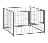 Prolenta Premium - Chenil Argenté 100x100x70 cm Acier