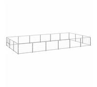 Prolenta Premium - Chenil Argenté 18 m² Acier