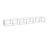 Prolenta Premium Chenil Argenté 6 m² Acier