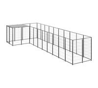 Prolenta Premium - Chenil Noir 7,26 m² Acier