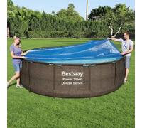 Prolenta Premium - Couverture Solaire De Piscine Flowclear 356 Cm Bleu