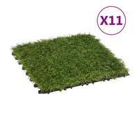 Prolenta Premium - Dalles de gazon synthétique 11 pcs. Vert 30x30 cm