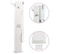 Prolenta Premium - Douche de jardin avec robinet 110 cm inox