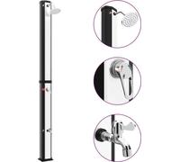 Prolenta Premium - Douche solaire d'extérieur avec pommeau de douche et robinet 35 L