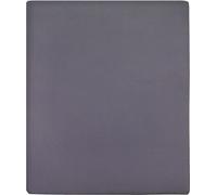 Prolenta Premium - Drap-housse Jersey Anthracite 180x200 cm Coton