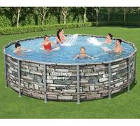 Prolenta Premium - Ensemble de piscine en acier puissant 488x122 cm