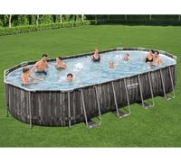 Prolenta Premium - Ensemble de piscine ovale 7,32x3,66x1,22 m
