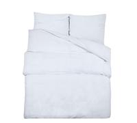 Prolenta Premium - Ensemble linge de lit blanc 140x200 cm coton