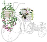 Prolenta Premium - Escalier pour fleurs en forme de vélo style vintage en métal