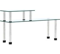 Prolenta Premium - Etagère de cuisine transparente 45×16×26 cm verre trempé