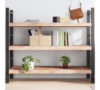 Prolenta Premium - Étagère murale 140x60x(2-6) cm Chêne massif non traité