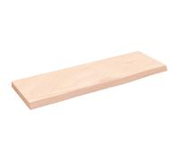 Prolenta Premium - Étagère murale 60x20x2 cm Chêne massif non traité