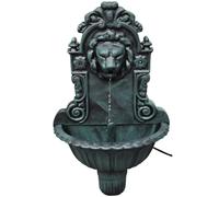 Prolenta Premium - Fontaine Murale Design De Tête De Lion Vert
