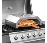 Prolenta Premium - Four à pizza avec pierre céramique pour barbecue gaz/charbon