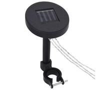 Prolenta Premium - Guirlande Lumineuse À Led Avec Panneau Solaire Pour Belvédère Blanc