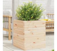 Prolenta Premium - Jardinière 40x40x46 Cm Bois De Pin Massif Marron