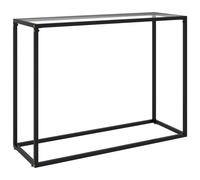 Prolenta Premium - Konsolentisch Transparent 100x35x75 cm Verre à cœur