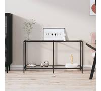 Prolenta Premium - Konsolentisch Transparent 140x35x75.5 cm Verre à cœur