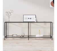 Prolenta Premium - Konsolentisch Transparent 200x35x75.5 cm Verre à cœur