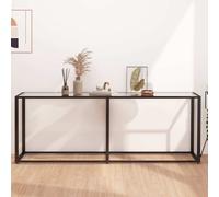 Prolenta Premium - Konsolentisch Transparent 200x35x75.5 cm Verre à cœur
