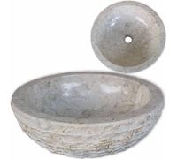 Prolenta Premium - lavabo marbre 40 cm crème