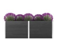 Prolenta Premium - Lit de jardin surélevé 250 x 100 x 91 cm WPC gris