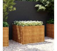 Prolenta Premium - Lit Surélevé De Jardin 100x100x69 Cm Acier Corten Marron