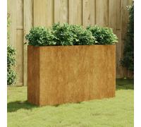 Prolenta Premium - Lit Surélevé De Jardin 120x40x80 Cm Acier Corten Marron