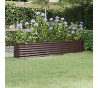 Prolenta Premium - Lit Surélevé De Jardin Acier Enduit De Poudre Marron Marron