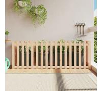 Prolenta Premium - Lit Surélevé De Jardin Design De Clôture 200x50x70cm Pin Massif Marron